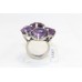 Handmade Designer Ring 925 Sterling Silver Purple Amethyst Gem Stones P 496
